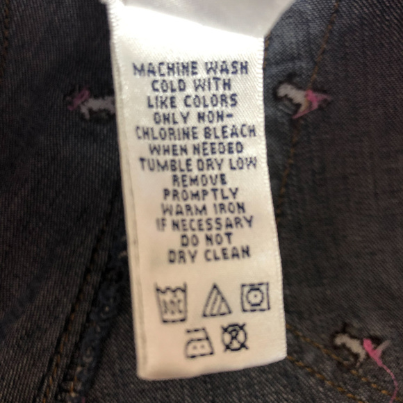 VTG Lilly Pulitzer Scottie Pup Embroidered Jeans - Picture 5 of 8